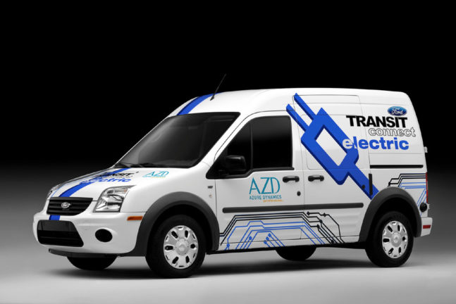 transit connect electric