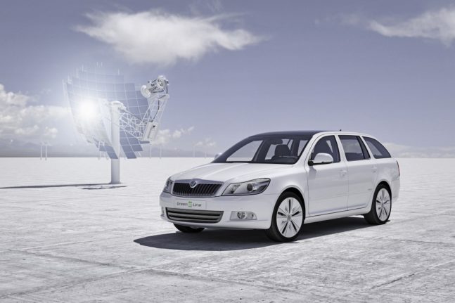 skoda octavia green e line