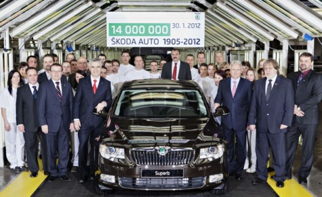 skoda superb 14 milionu