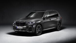 BMW X7, Dark Shadow, auto, černé auto, SUV