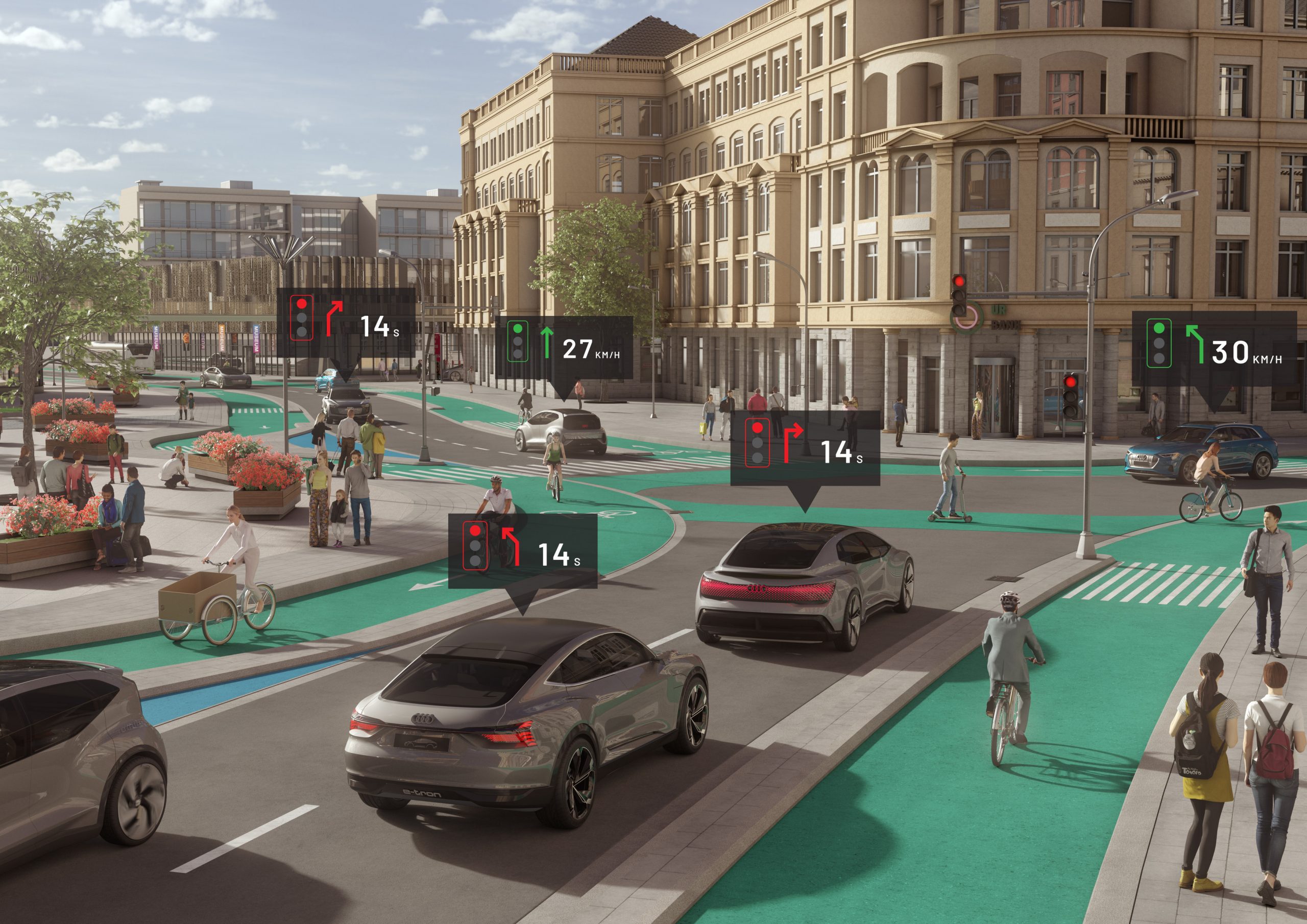 audi, autonomní