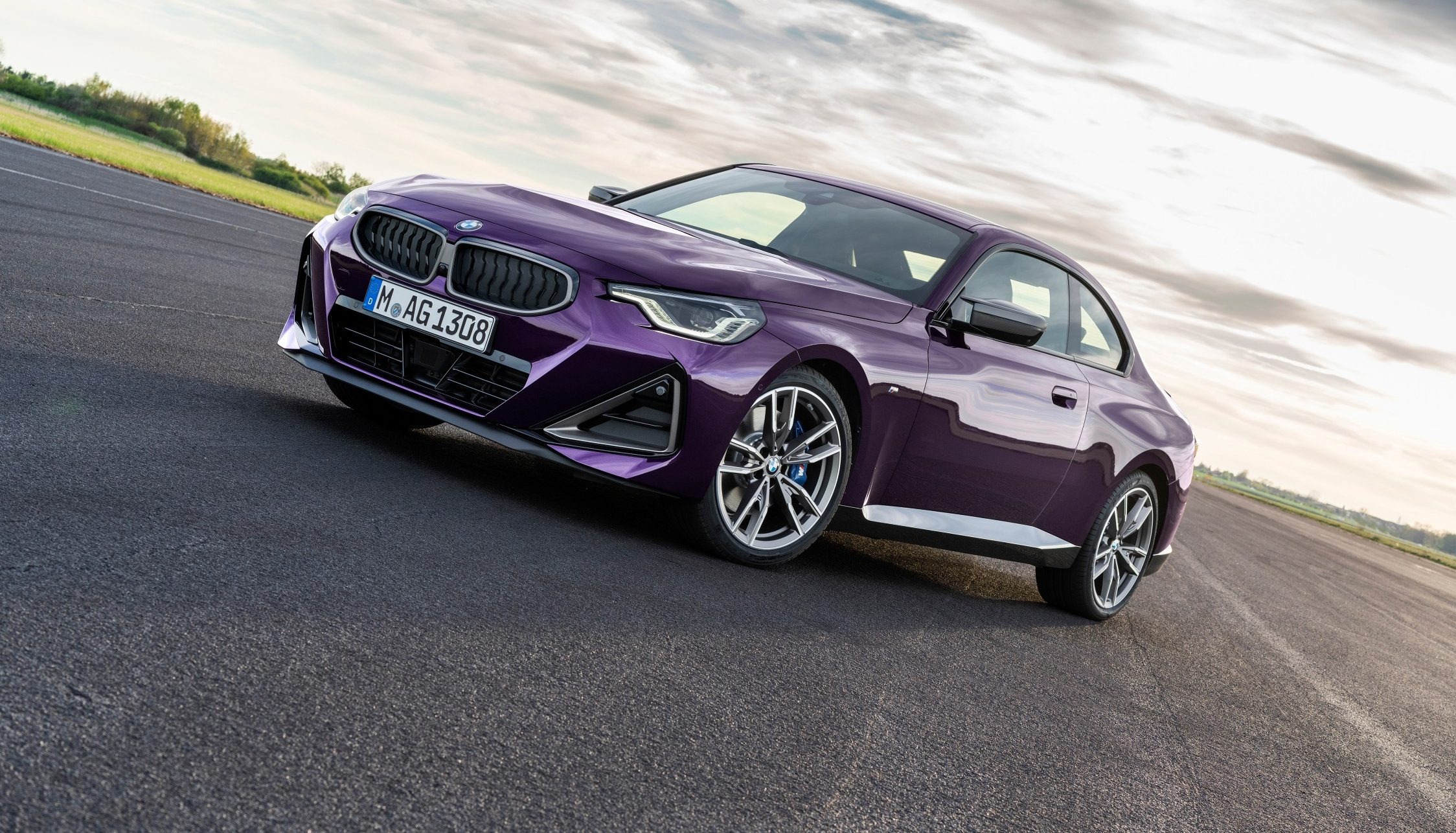 auto, coupé, BMW 2