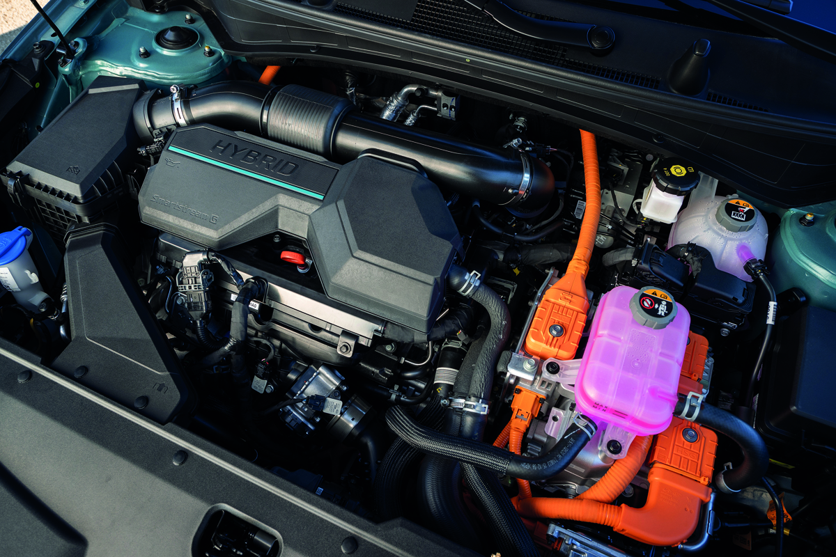 Kia Sportage, motor, hybrid