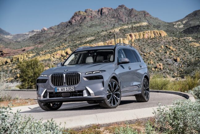 auto, šedé, BMW X7