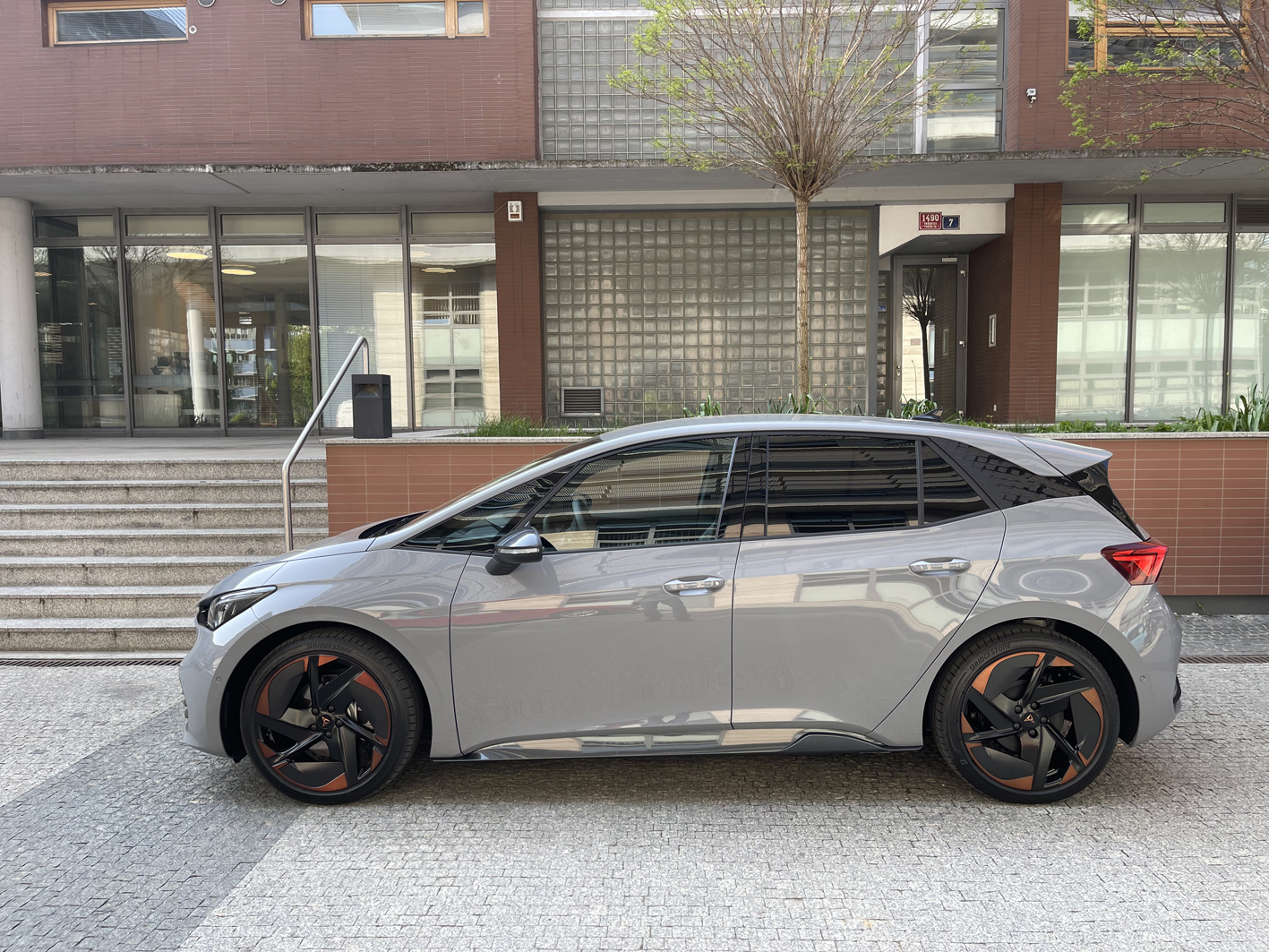 auto, šedé, elektromobil, Cupra Born