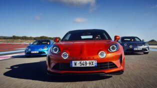 Alpine, A110, auto, červené