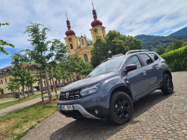 auto, šedé, suv, Dacia, Duster