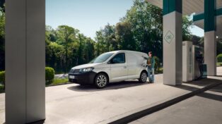 auto, dodávka, Volkswagen Caddy CNG