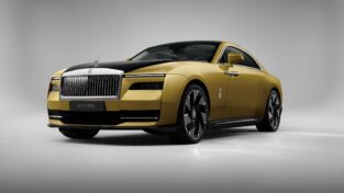 auto, žluté, Rolls-Royce, Spectre