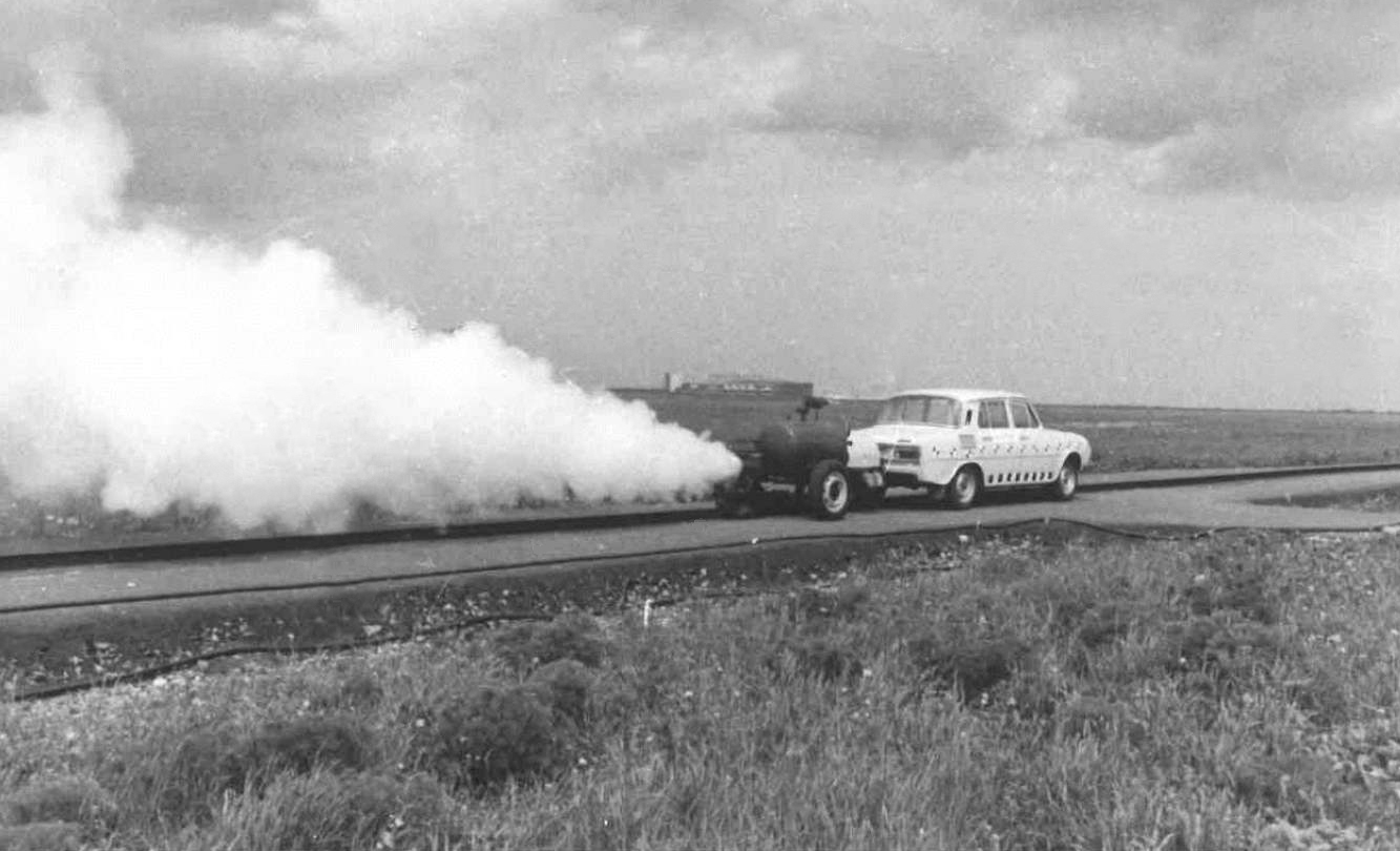 auto, crash test, Škoda 100