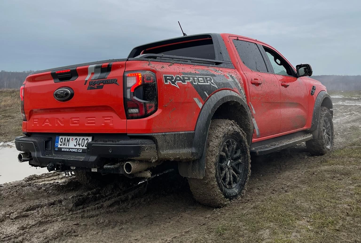 auto, offroad, Ford Ranger Raptor