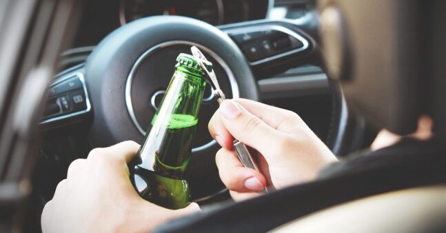 alkohol za volantem, nehody s alkoholem