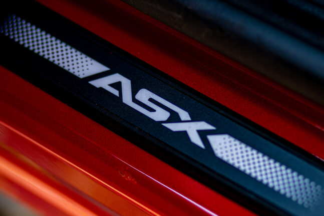 Mitsubishi ASX, auto, červené
