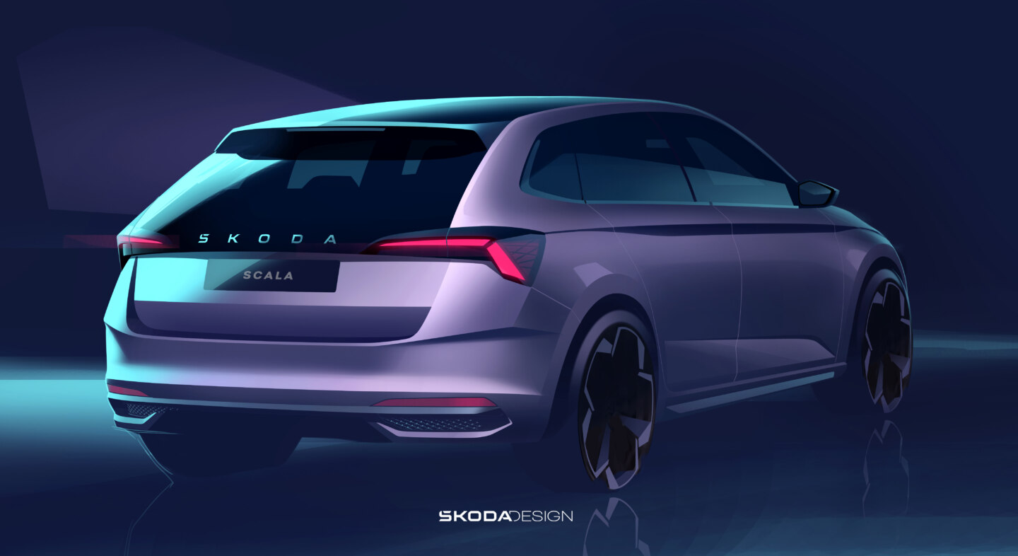 Škoda Scala facelift