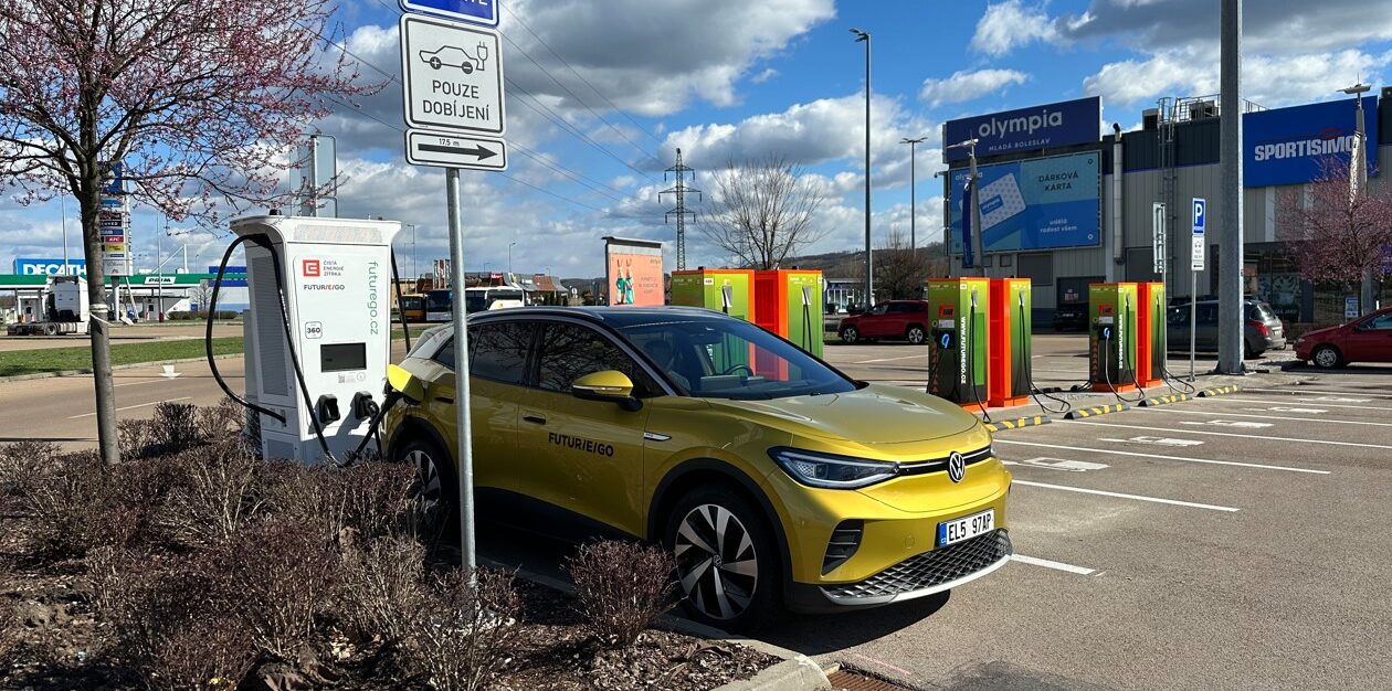 nabíjecí stanice, ČEZ, Volkswagen