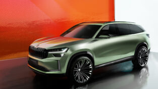 Škoda Kodiaq, design, skica