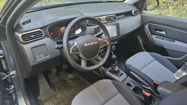 Test Dacia Duster, interiér