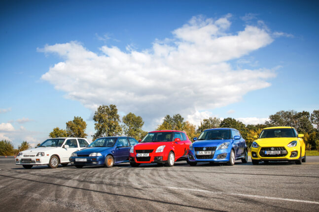 Suzuki Swift, historie