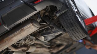 opotřebený podvozek