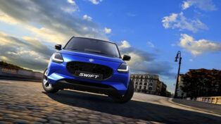 Suzuki Swift, auto, modré