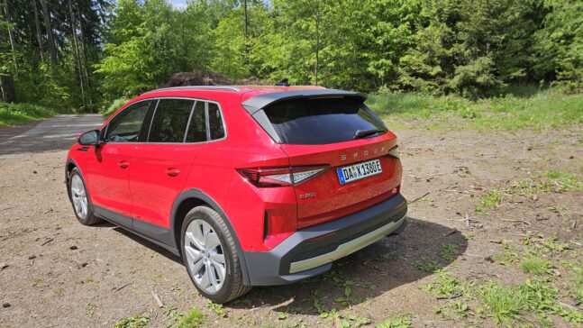 test Škoda Elroq