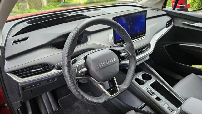 test Škoda Elroq