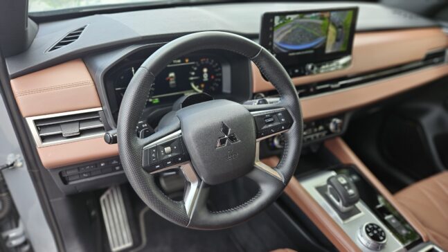 test mitsubishi outlander