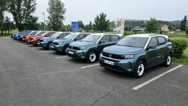 test opel frontera