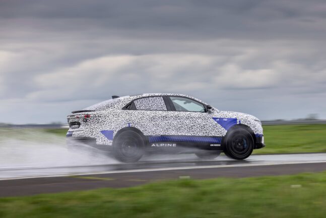 Renault, elektromobil, déšť