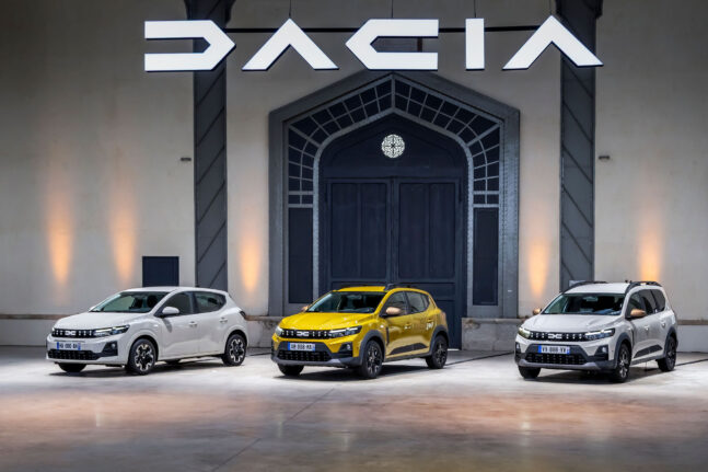 Dacia Sandero, Dacia Jogger,
