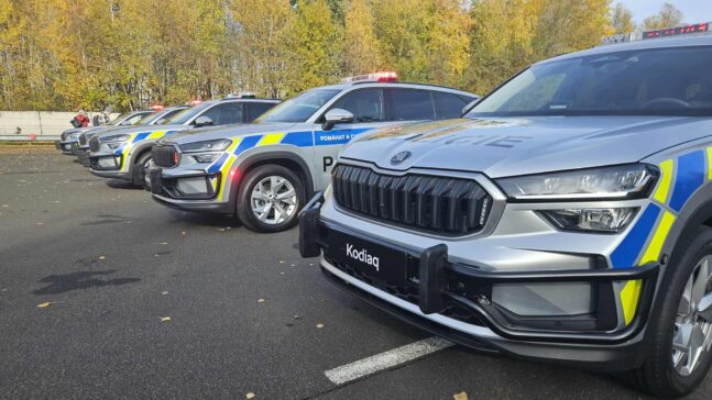 Škoda Kodiaq, Policie ČR