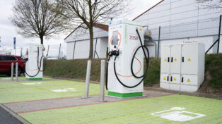 ČEZ Tesco nabíjecí stanice