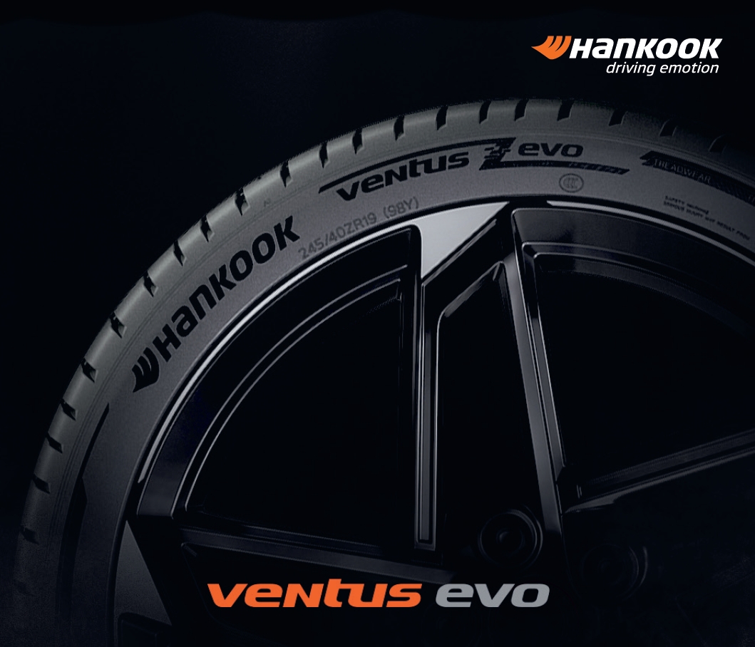 Hankook Ventus evo -  Nov&aacute; letn&iacute; pneumatika Hankook Ventus evo (K137) zv&iacute;tězila ve velk&eacute;m srovn&aacute;vac&iacute;m testu časopisu AutoBild. Novinka nab&iacute;z&iacute; pr&eacute;miov&yacute; sportovn&iacute; v&yacute;kon a nekompromisn&iacute; spolehlivost. Nav&iacute;c Ventus evo poskytuje d&iacute;ky nov&eacute; směsi se speci&aacute;ln&iacute;mi pryskyřicemi vynikaj&iacute;c&iacute; přilnavost i na mokr&eacute; vozovce. 